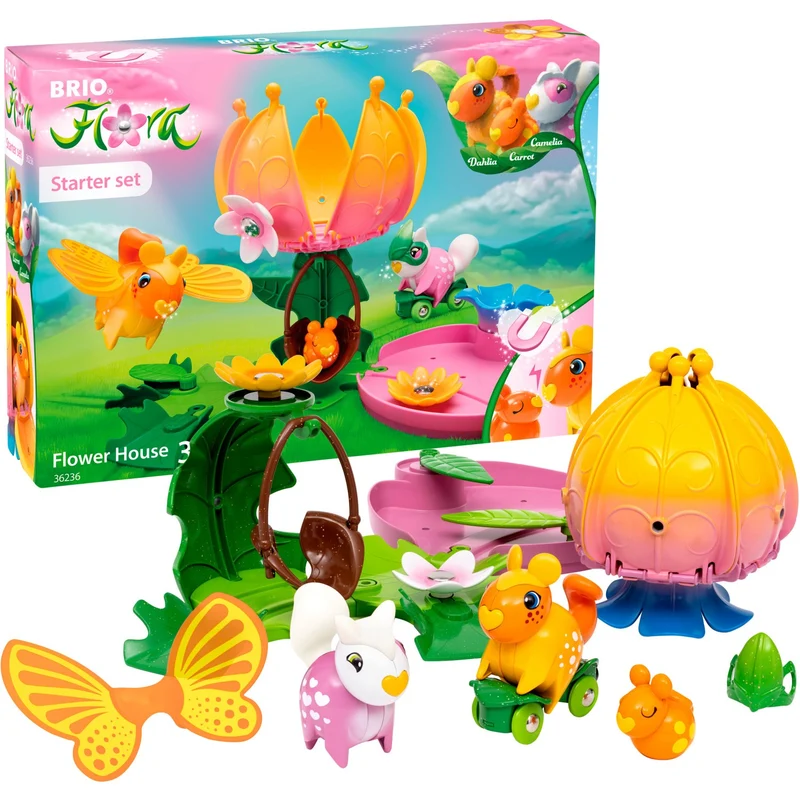 BRIO® Flora 36236 Blomsterhus Starter Sæt