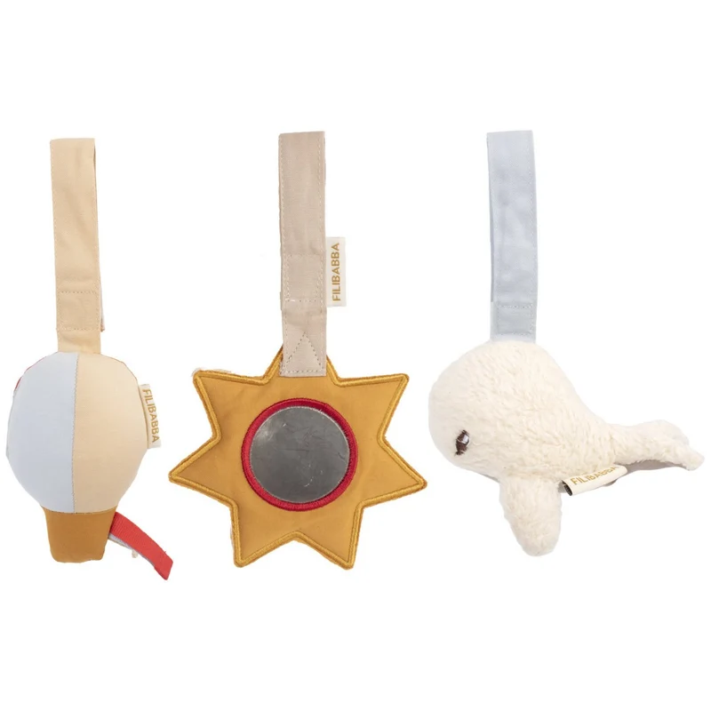 FILIBABBA Dreamy Adventurers Sanselegetøj 3-Pak