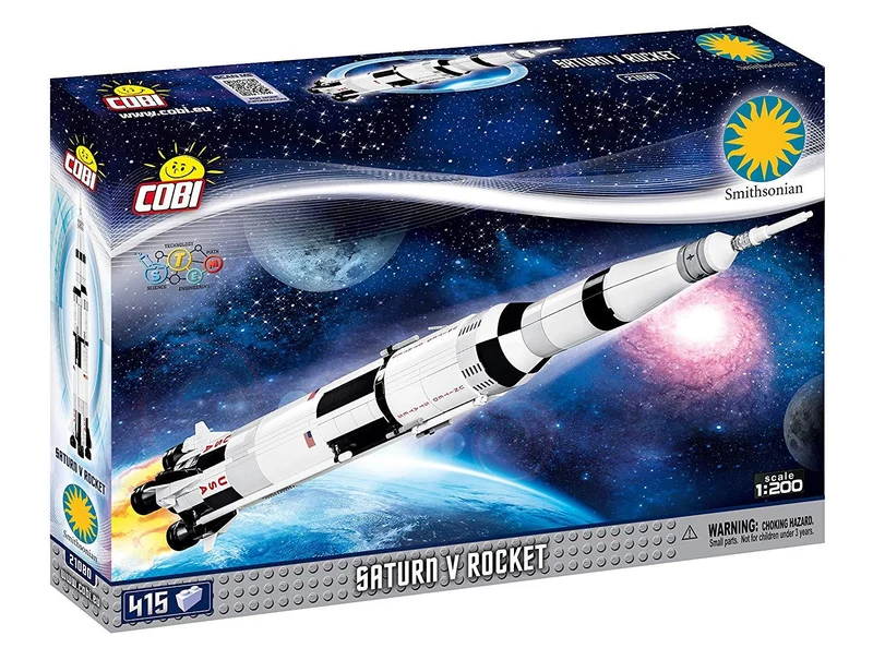 Cobi Smithsonain Saturn V Rocket S.T.E.M. Collection 21080