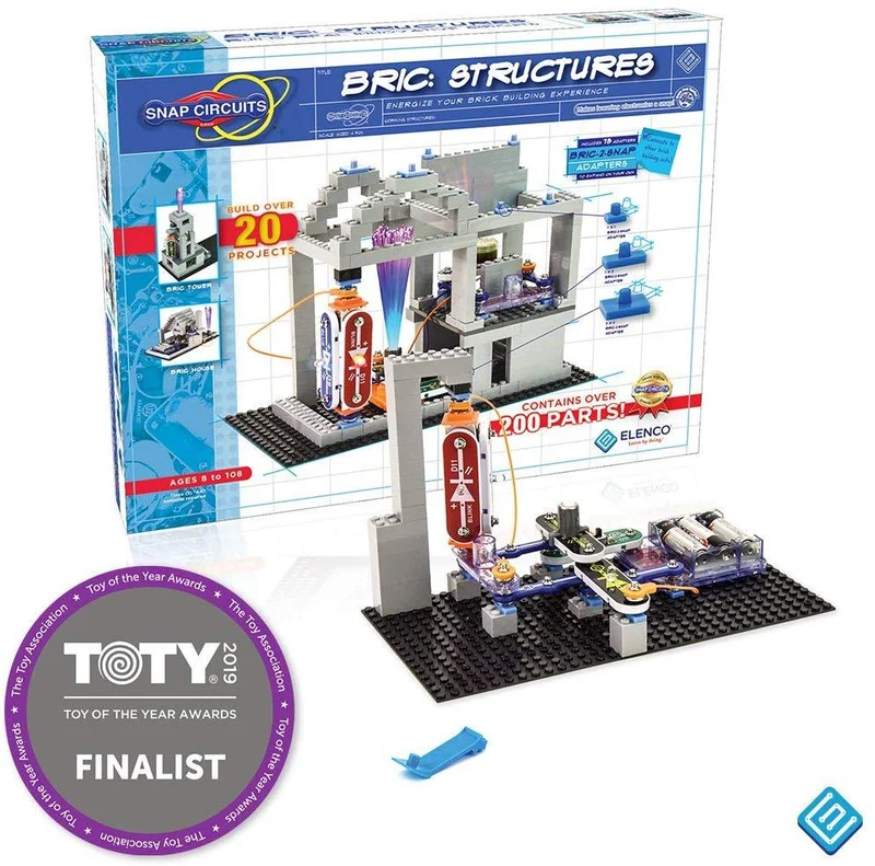 Snap Circuits BRIC Structures Brick & Electronics Exploration Kit