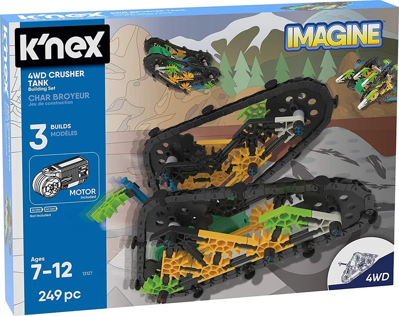 KNEX Imagine, 4WD Crusher Tank Building Set