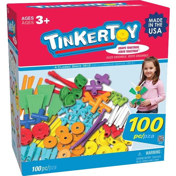 Tinkertoy 100 Piece Essentials Value Set