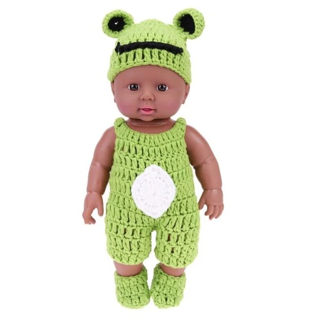 2017 Cute Simulation Lifelike Baby Doll Toy Kids Girls Babies Doll Toys Pretend Play Doll With Clothes Set Brinquedos
