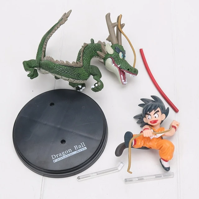 17cm Dragon Ball Z fantastic arts action figure toy Gokou Shenron set collection