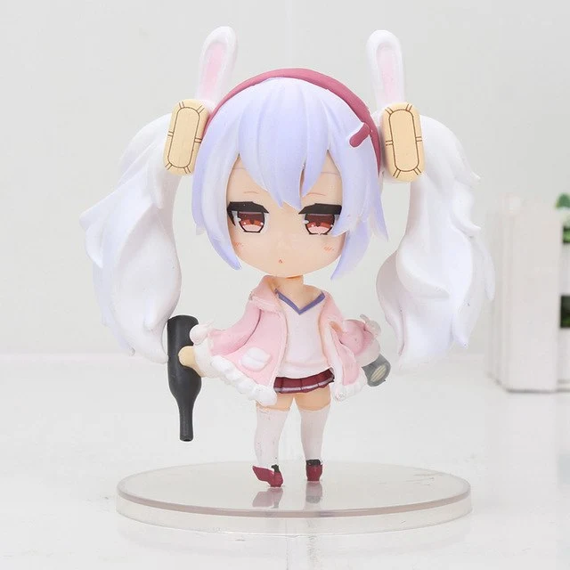 Anime USS Laffey Azur Lane Action Figure Model Toys Kawaii Girl Nendoroid Figuras Dolls Brinquedos Gift 10cm