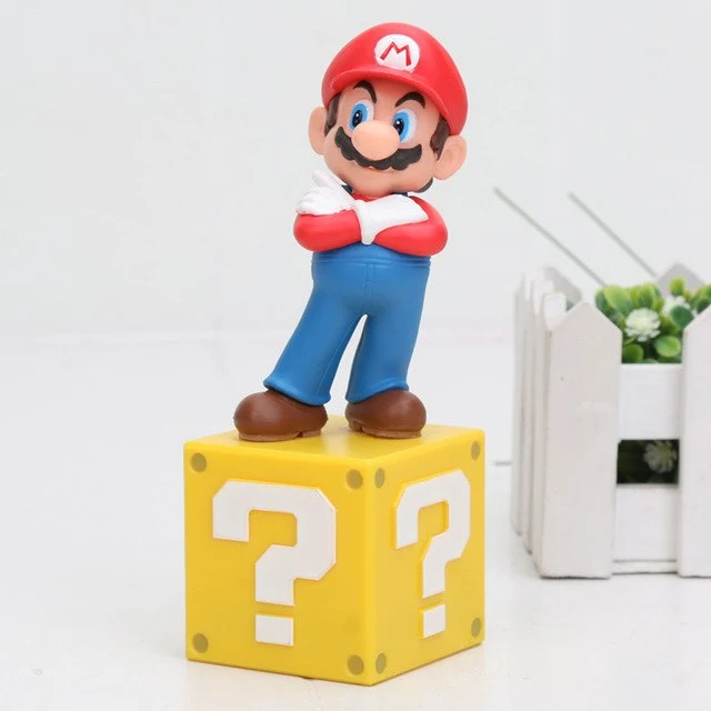 13cm 4 styles Super MARIO Bros Action Figure Model Toy Donkey Kong Yoshi Luigi Mario PVC dolls Toys