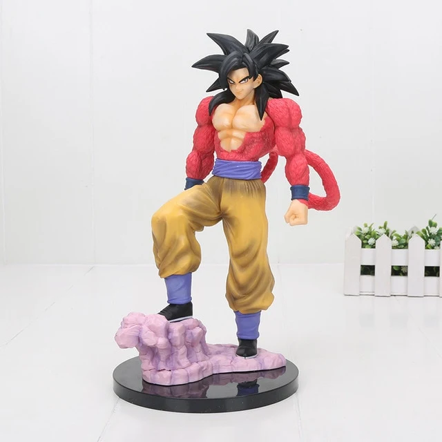 Dragon Ball GT Super Saiyan 4 Son Goku Statue Super Saiyan Broly PVC Action Figures Collectible Model Kids Toys Doll