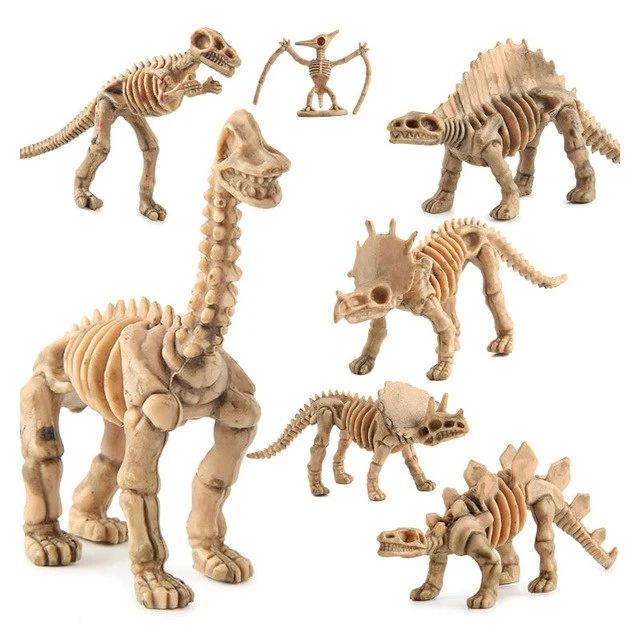 Children Toy Realistic Dinosaur Fossil Action Skeleton Figures Toys Boys Girls Kids Birthday Gift BM88