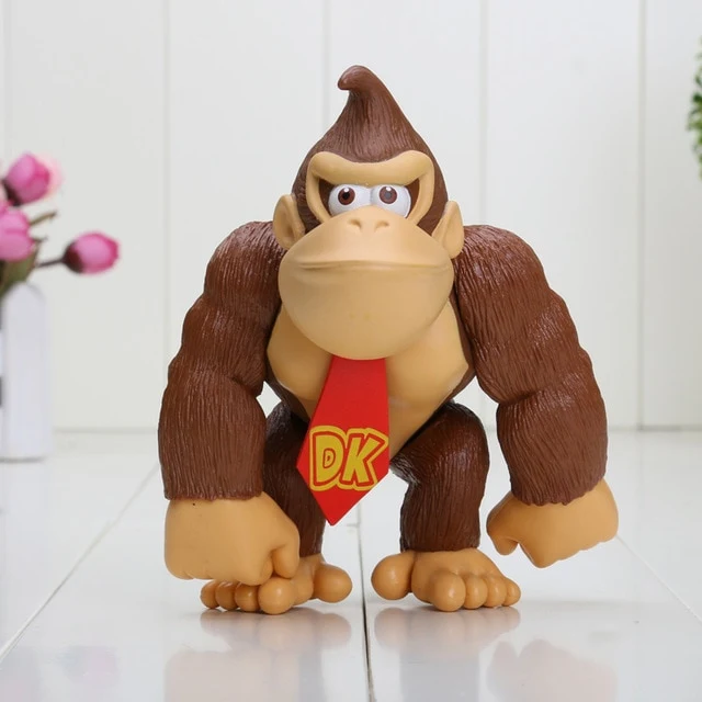 DONKEY KONG Koopa Bowser 1piece 14cm 8cm SUPER MARIO BROS PVC FIGURE TOY Action Figure Toy