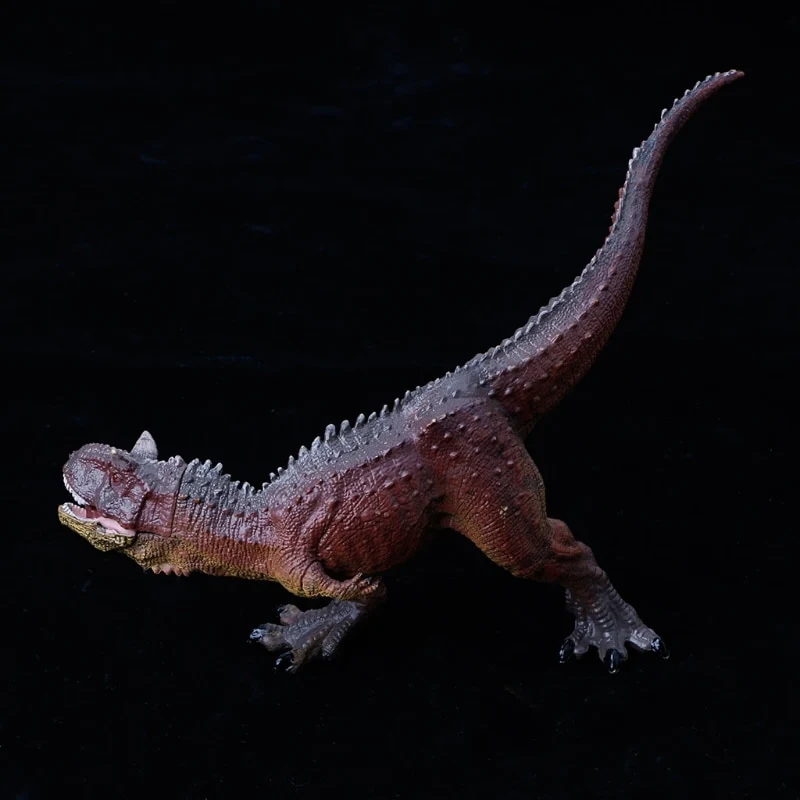 2018 New 1PC Carnotaurus Dinosaur Action Figure Toys Hand Puppet Kids Educational Model
