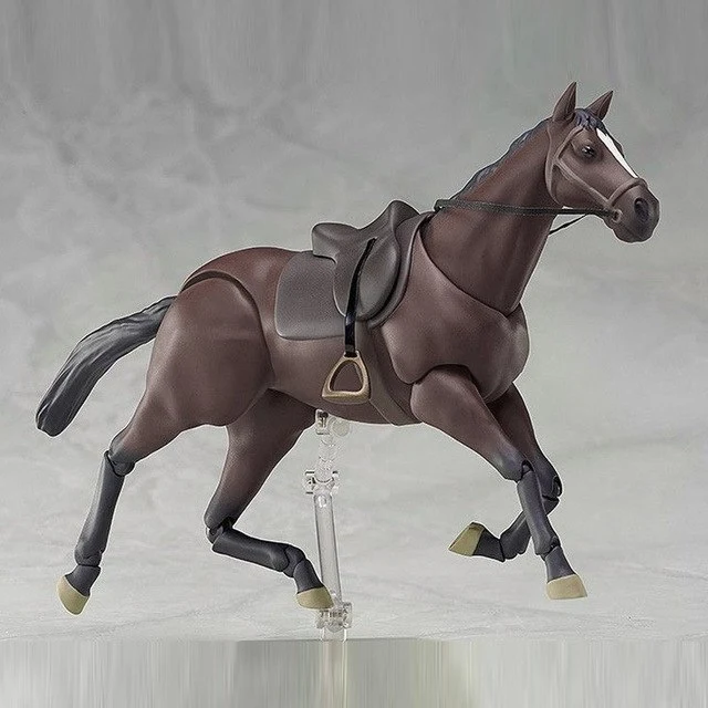 Anime Cartoon Horse Chestunt Action Figure Model Toy Collection Kids Gifts BM88