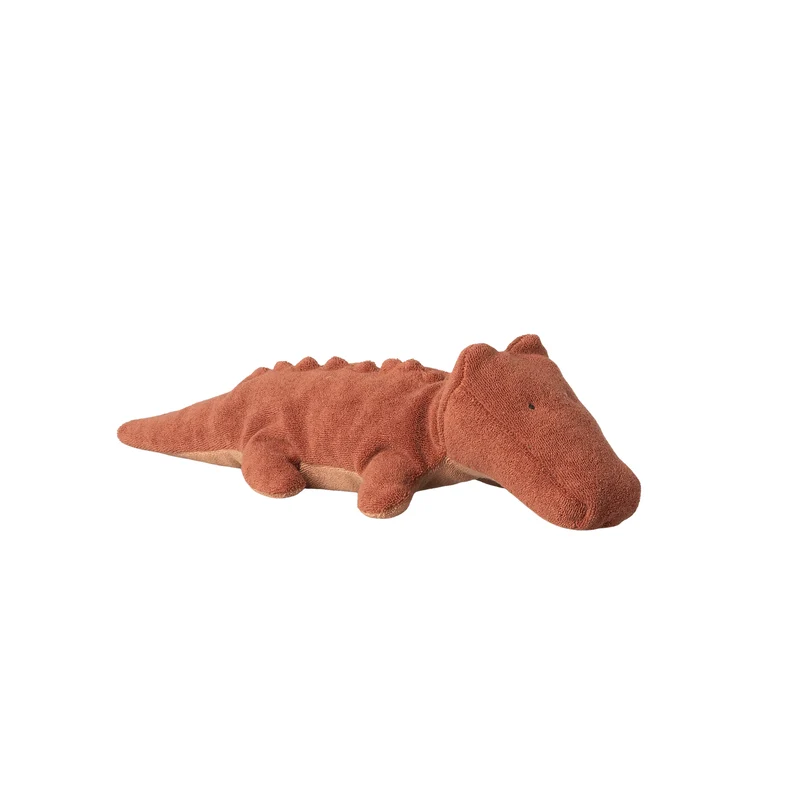 Krokodil liten, vintage rosé
