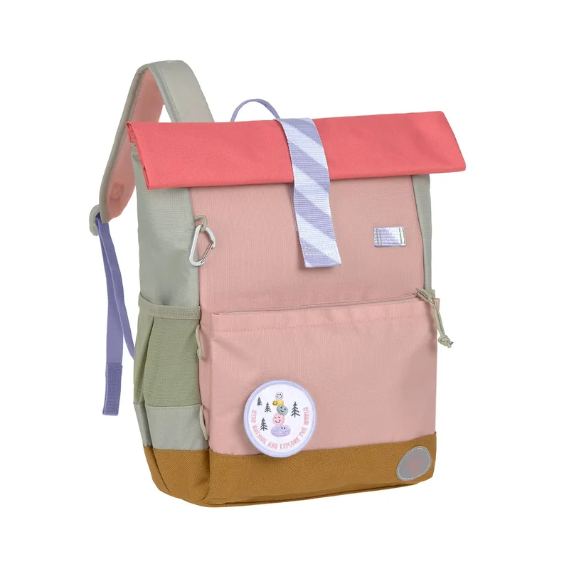 Ryggsäck medium rolltop sunny Explorer, rosa