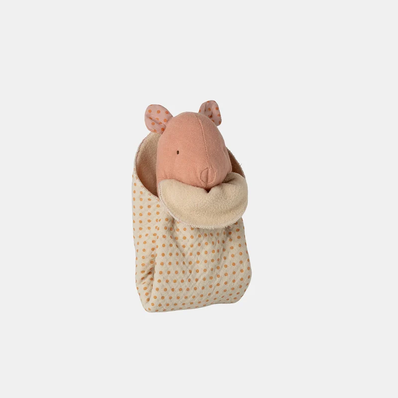 Lullaby friends, pig mini - rose
