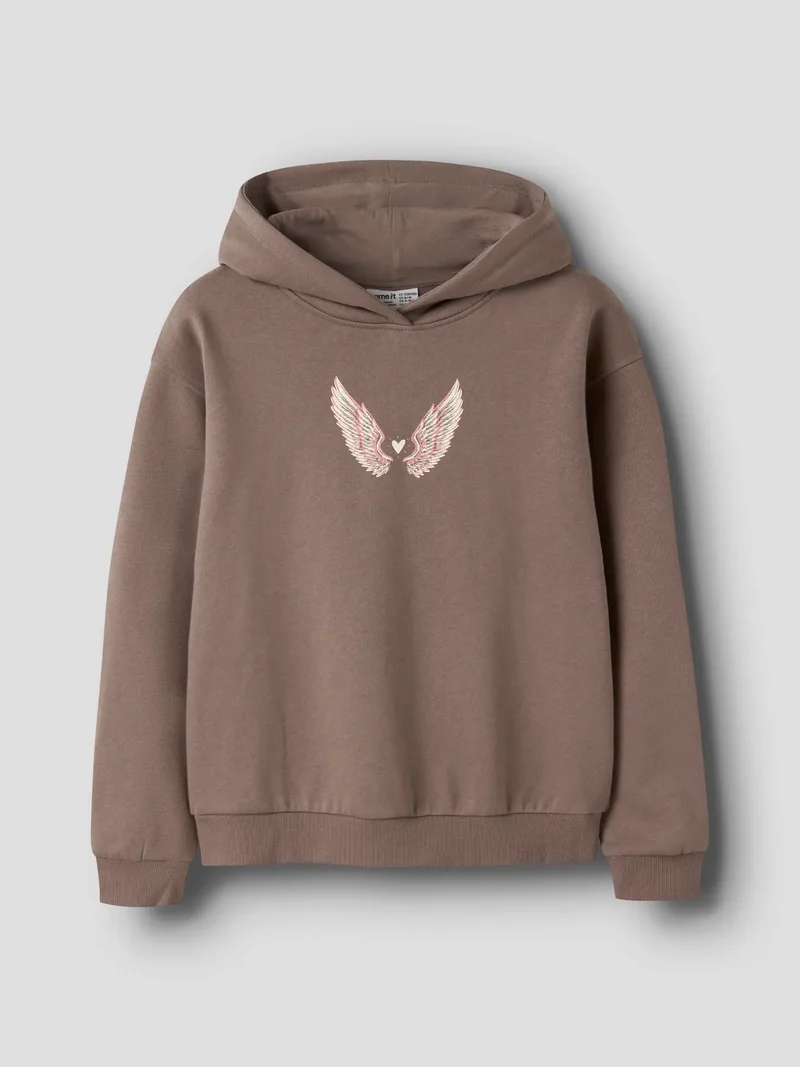 Hoodie Lotuse, brun