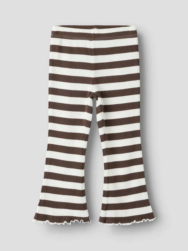 Nilje Bootcut leggings, bruna