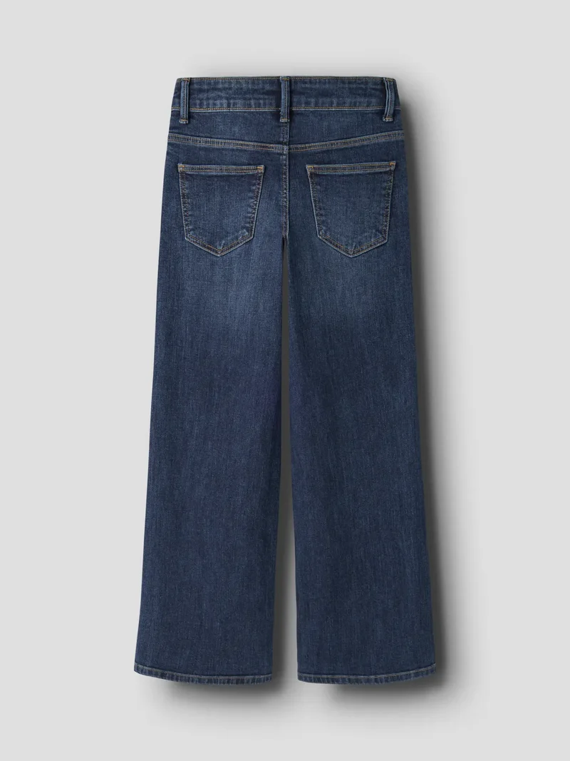 Jeans Polly extra wide, dark blue denim