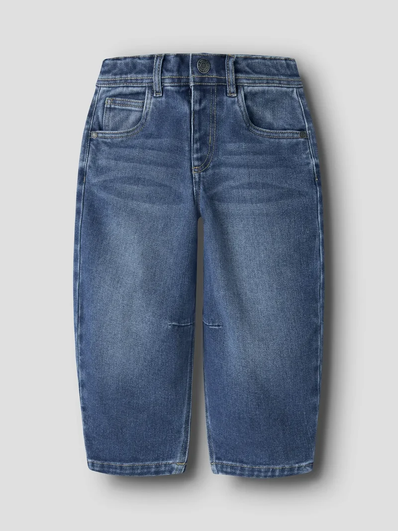 Jeans Ben barrel, medium blue denim