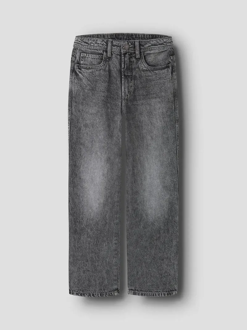 Ryan loose jeans, mörkgrå