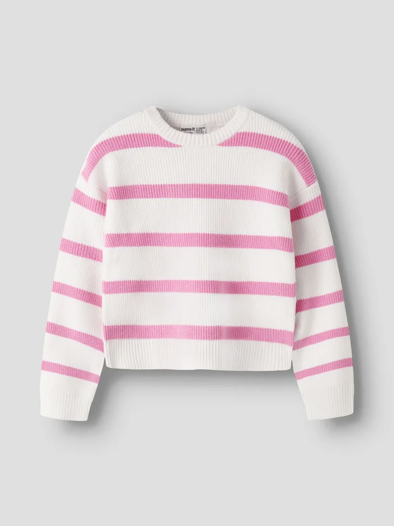 Stickad tröja VNilla, rosa