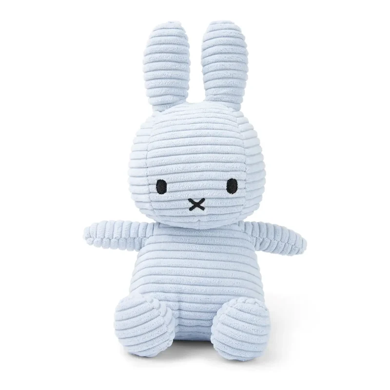 Miffy ECO Corduroy - 23 cm, Ice Blue