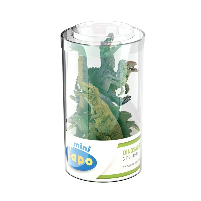 Mini Plus Dinosaurs set 1, 6pcs