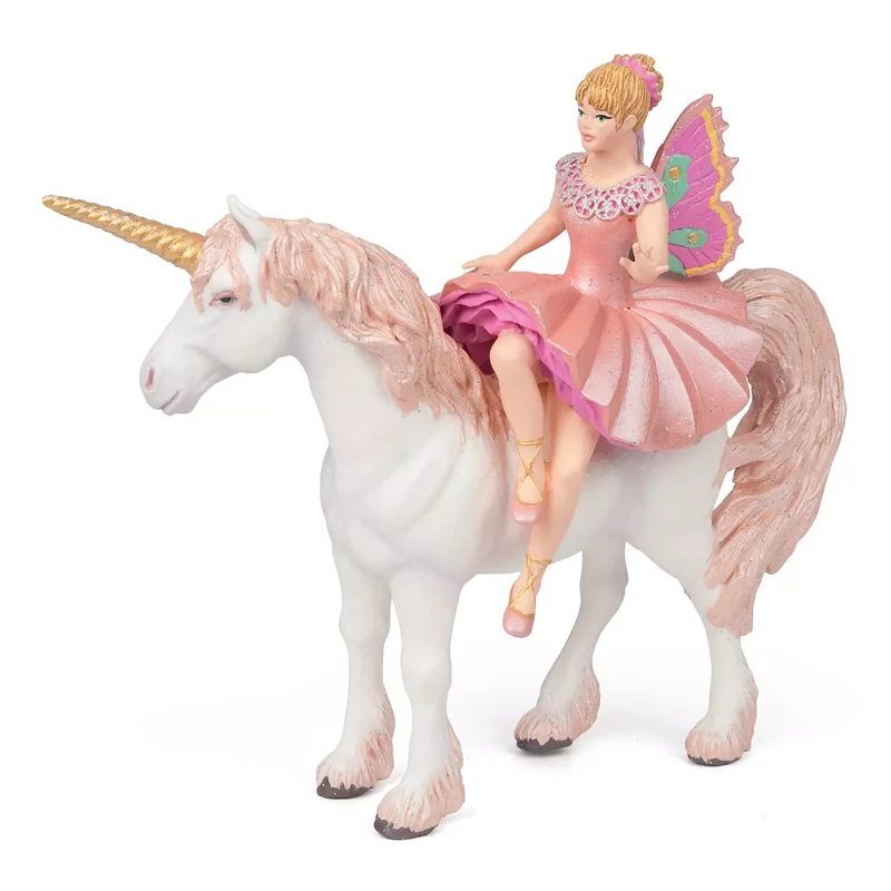 Elf ballerina and her unicorn