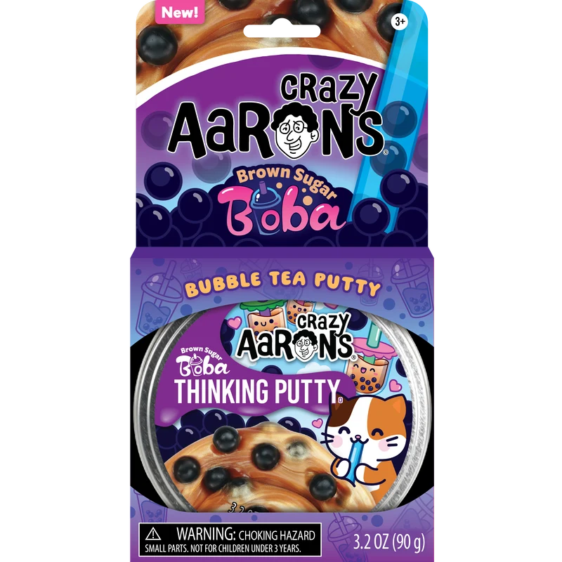 Brown suger Boba thinking putty