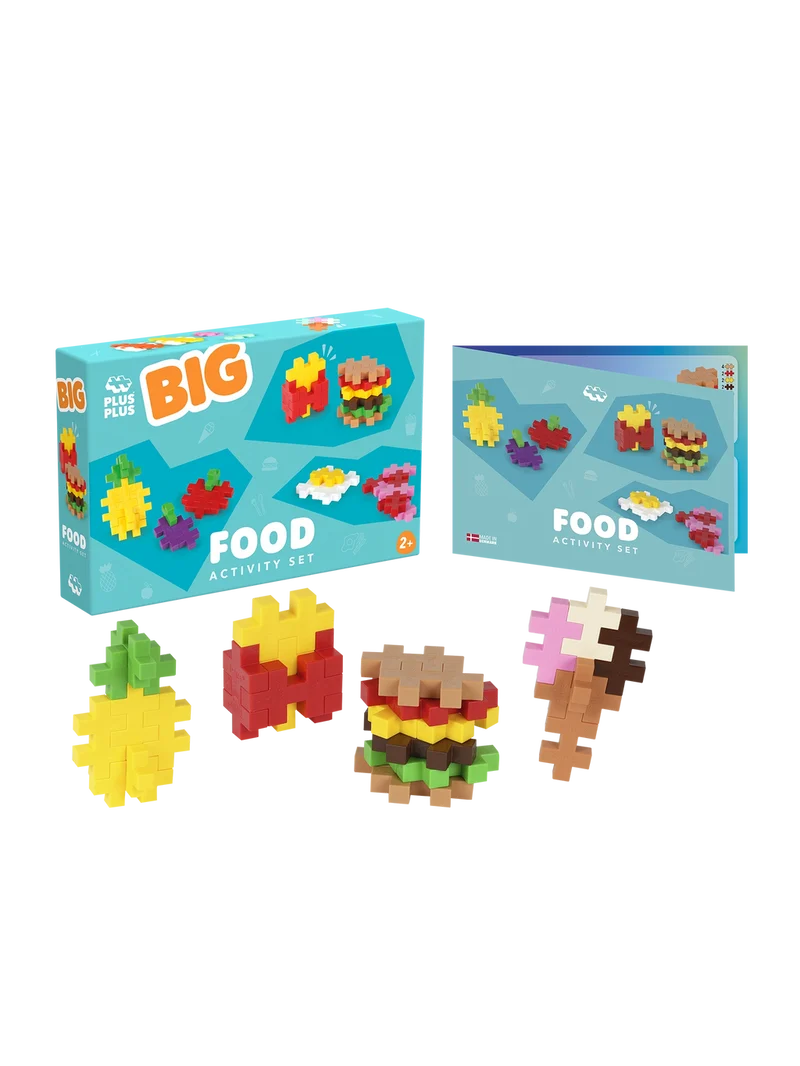 Plus Plus BIG Food activity set
