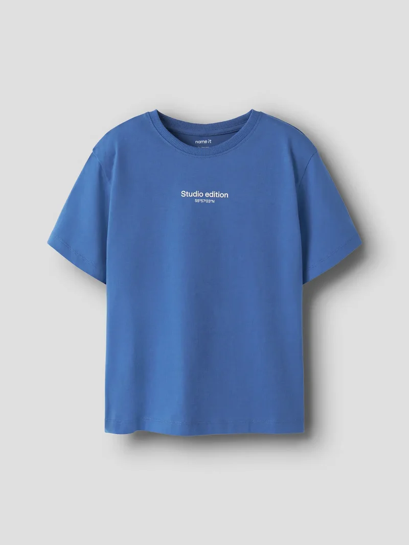 T-shirt Brody, blå