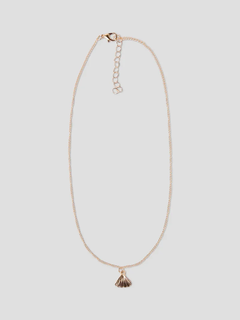 Halsband snäcka guld