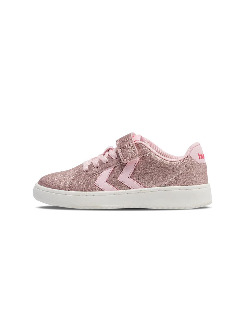 Derby court JR, rosa glittriga