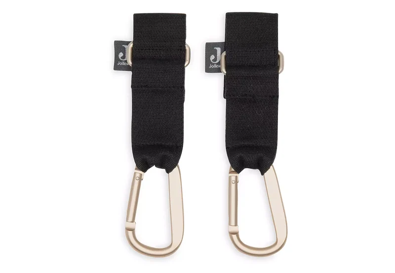 Barnvagnskrokar 2-pack, black