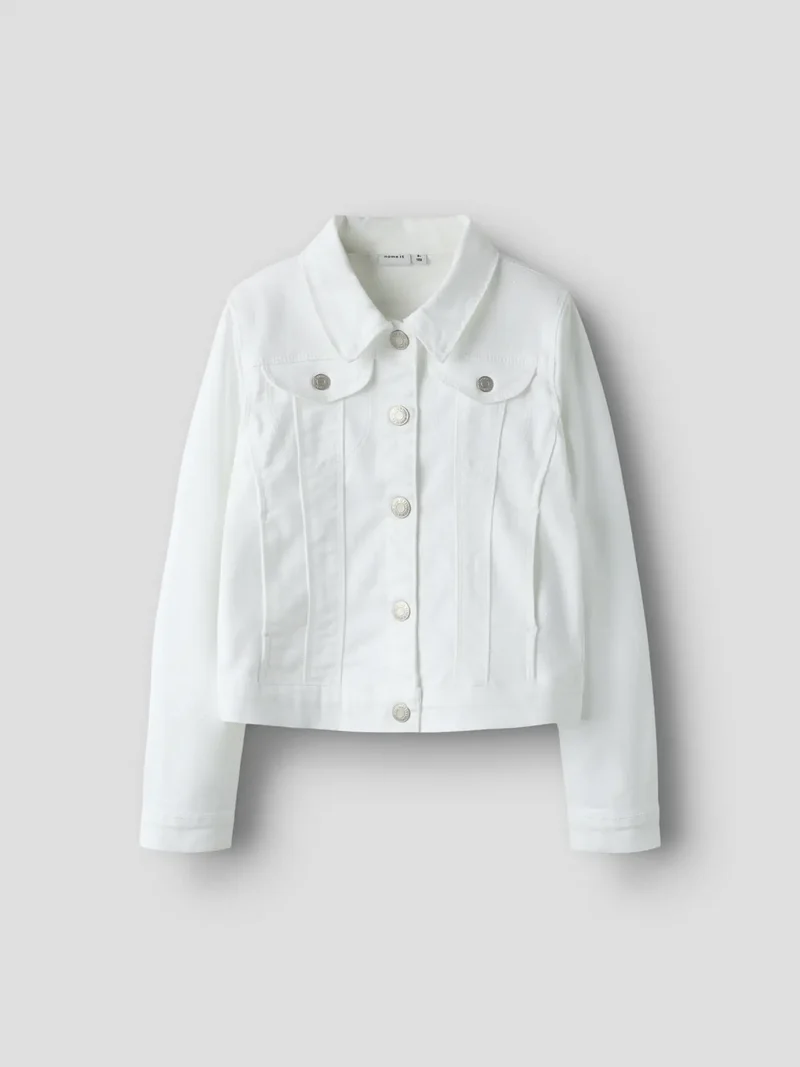 Jeansjacka vit