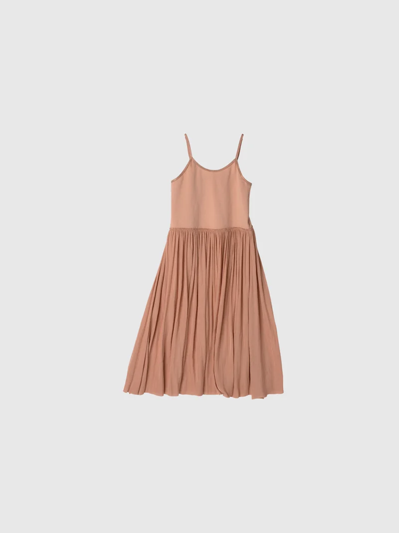 Ballerinaklänning 6-8 år ljusrosa