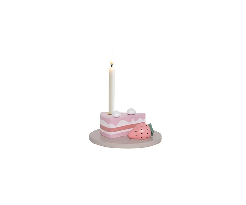 Ljusstake, Jordgubbstårta