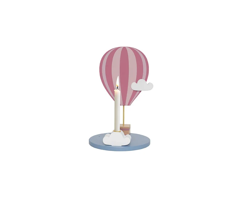 Ljusstake, Rosa luftballong