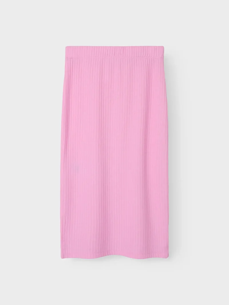 Rosa smal trikåkjol