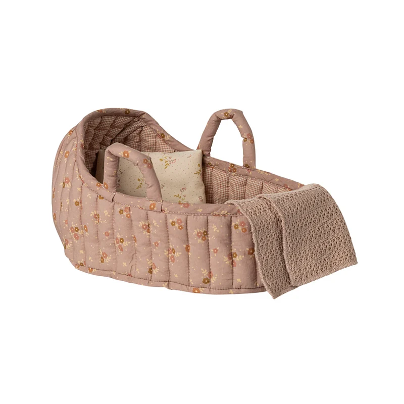 Carry cot, large - rose