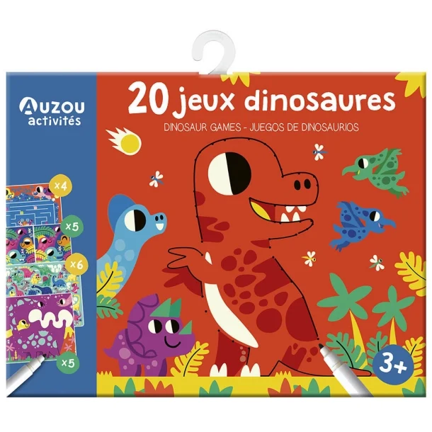 Aktivitetskort Dinosaurier
