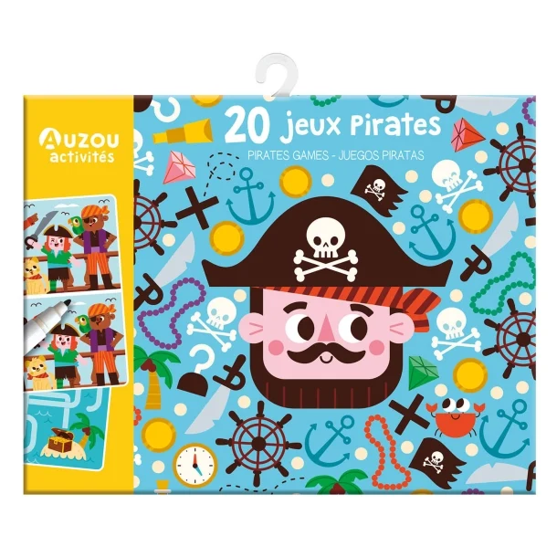 Aktivitetskort pirater
