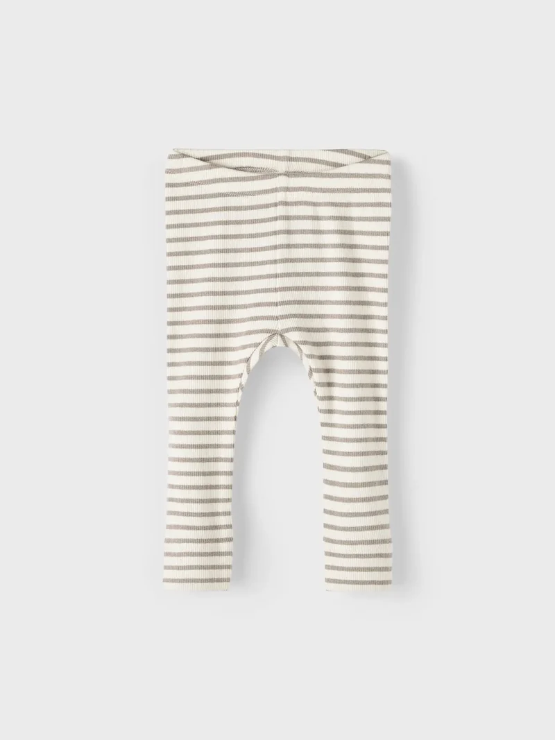 Ribbade randiga leggings Bani - pure cashmere