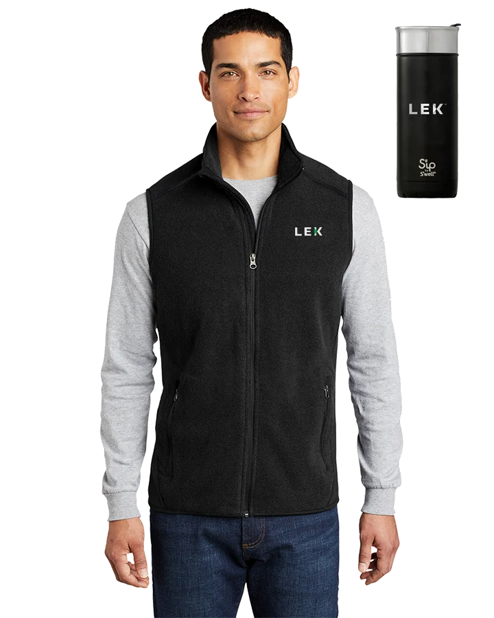 Columbia Men's Steens Mountain™ Vest with Travel Mug