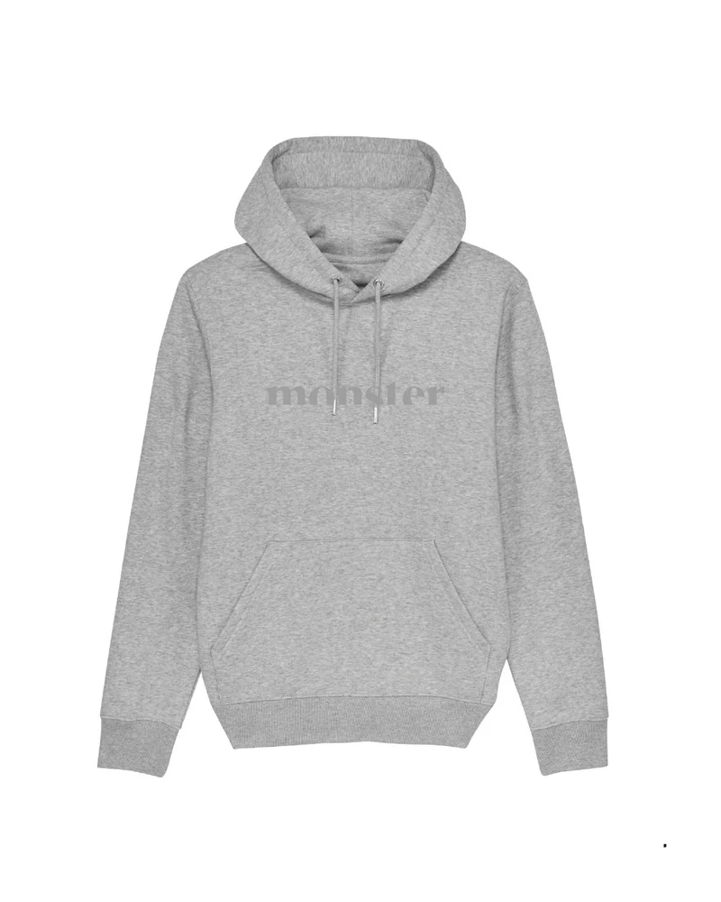 Hoodie Monster Heather grey