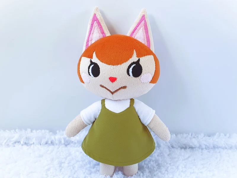 Custom Felicity the cat plush