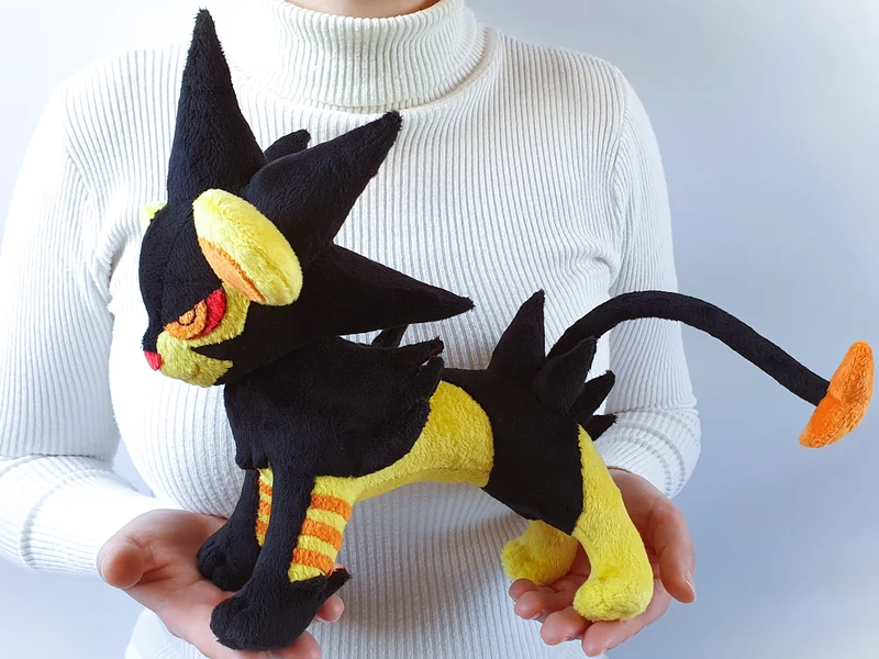 Custom Shiny Luxray plush