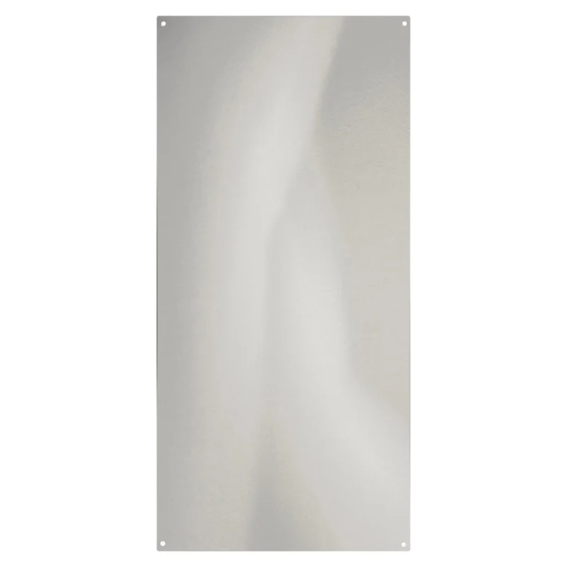Stora färgglada spegel, silver
