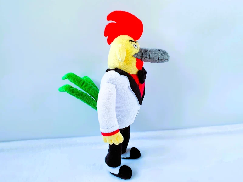 Handmade custom Steelbeak plush