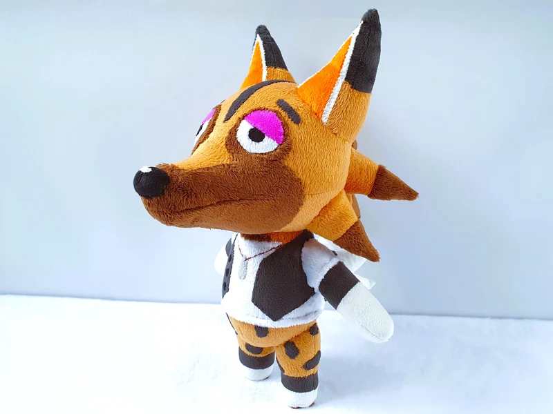 Handmade Kyle the wolf plush
