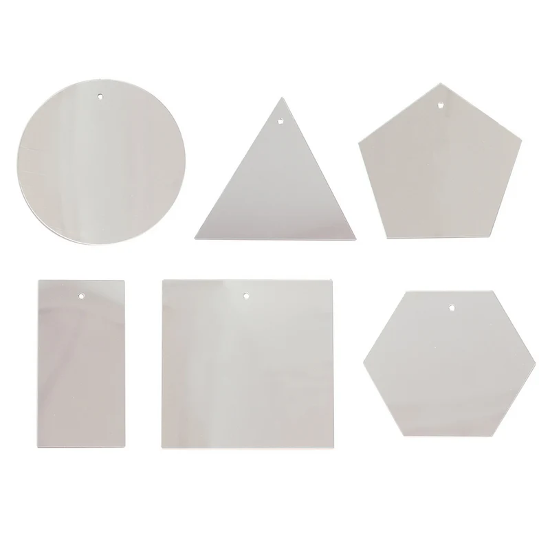 Geometriska spegelformer, 6 st